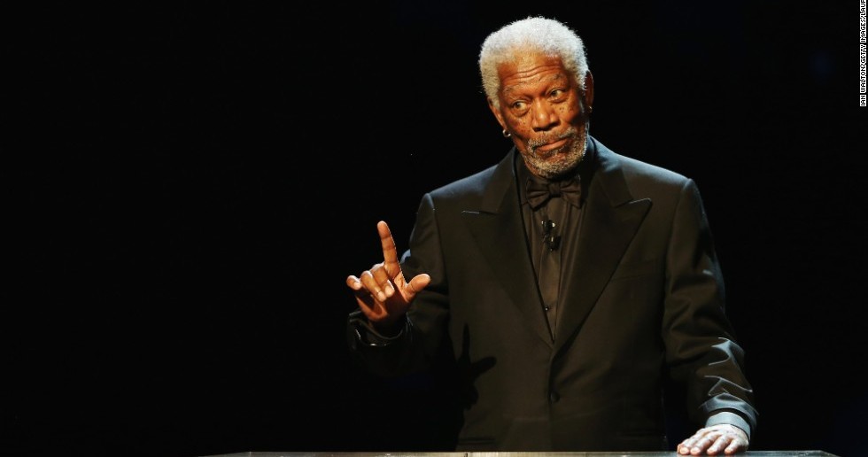 Nam diễn viên gạo cội Morgan Freeman.