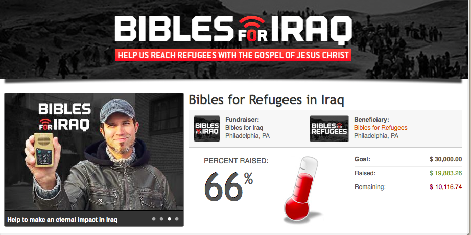 Bible For Iraq - Lời Chúa Cho Người Tị Nạn