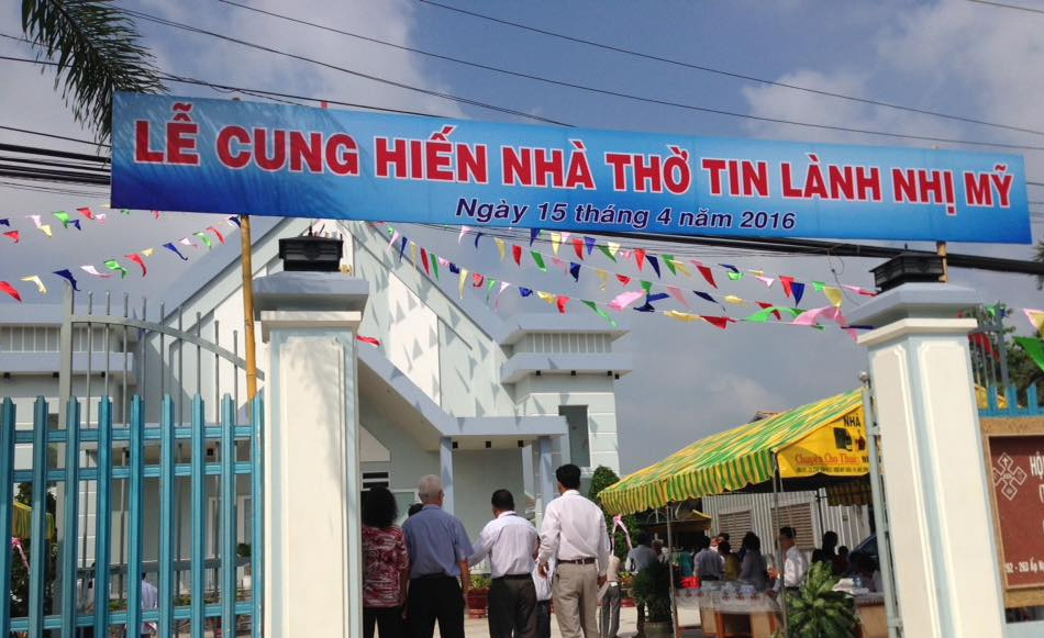 Lễ Cung Hiến Nhà Thờ Hội Thánh Tin Lành Nhị Mỹ Tỉnh Đồng Tháp