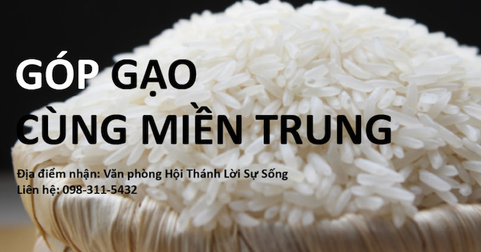 Góp Gạo Cùng Miền Trung