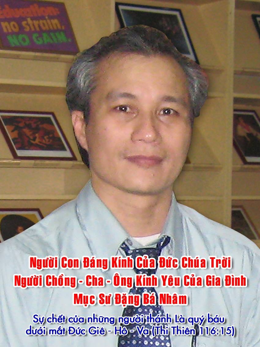 MS Đặng Bá Nhâm Về Nước Chúa
