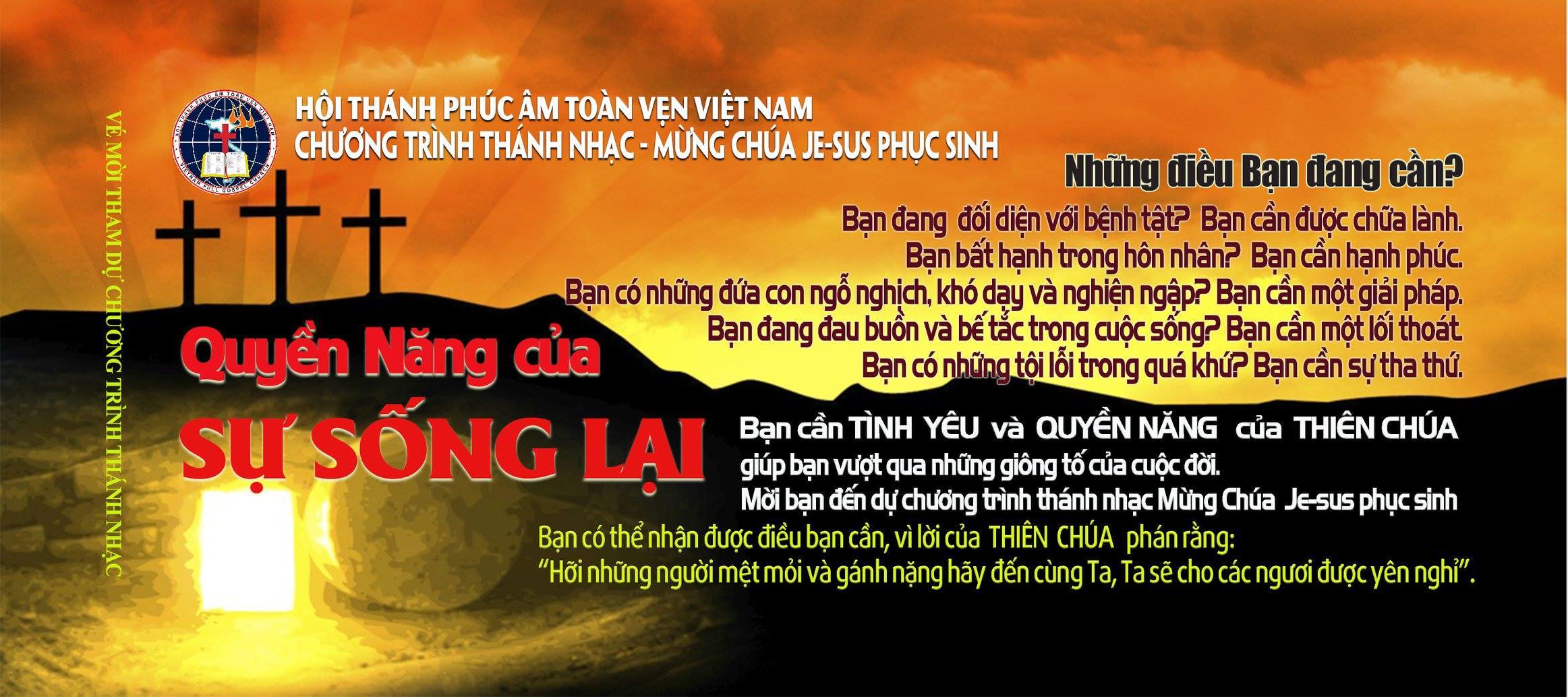 Trực tiếp - Thánh Nhạc Mừng Chúa Phục Sinh "QUYỀN NĂNG CỦA SỰ SỐNG LẠI" - Bắt đầu lúc 18h00