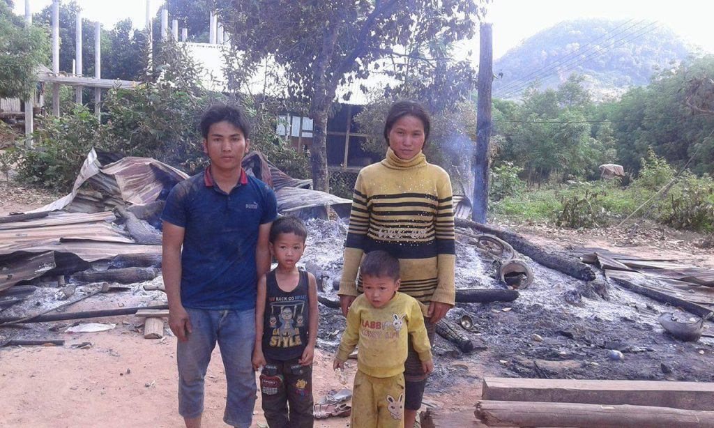 Gia Đình Tín Hữu Ở Khe Sanh Bị Hỏa Hoạn