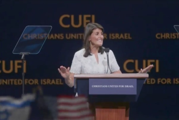 Nikki Haley Nói Rằng Đức Tin Nơi Chúa Giê-xu Là Lý Do Vì Sao Cô Ủng Hộ Y-sơ-ra-ên: “Chúa Đã Ban Phước Cho Nước Mỹ Với Sự Vĩ Đại và Tốt Lành”