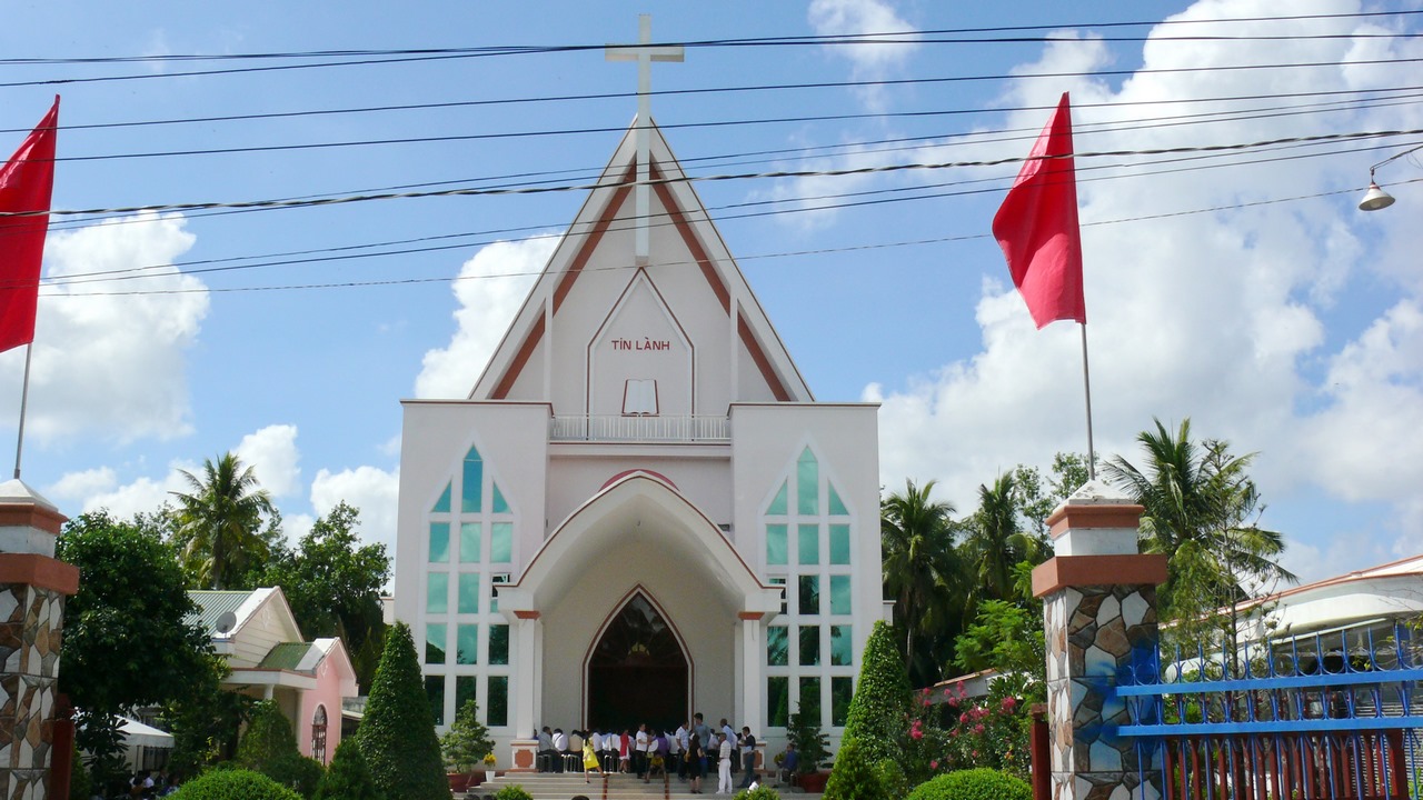 Vĩnh Long: Lễ Cảm Tạ Chúa - Cung Hiến Nhà Thờ Tin Lành Trà Ôn