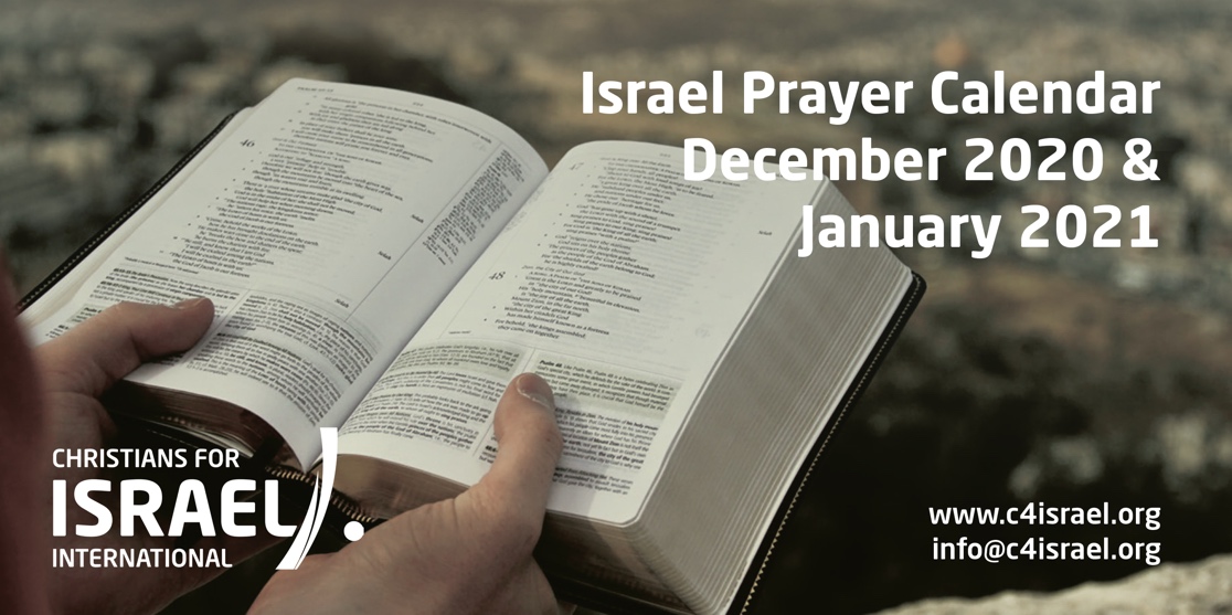 Lịch Cầu Nguyện Cho Israel Tháng 12 – 2020