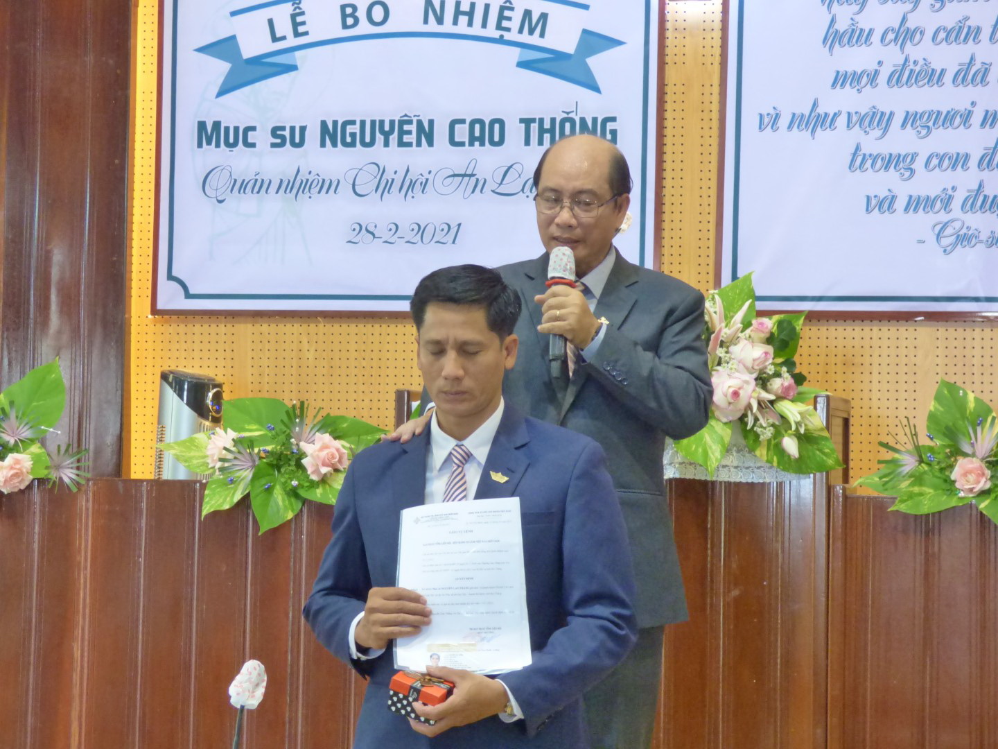 Sóc Trăng: Lễ Bổ Nhiệm Mục Sư Nguyễn Cao Thắng Về Làm Quản Nhiệm Chi Hội An Lạc Tây