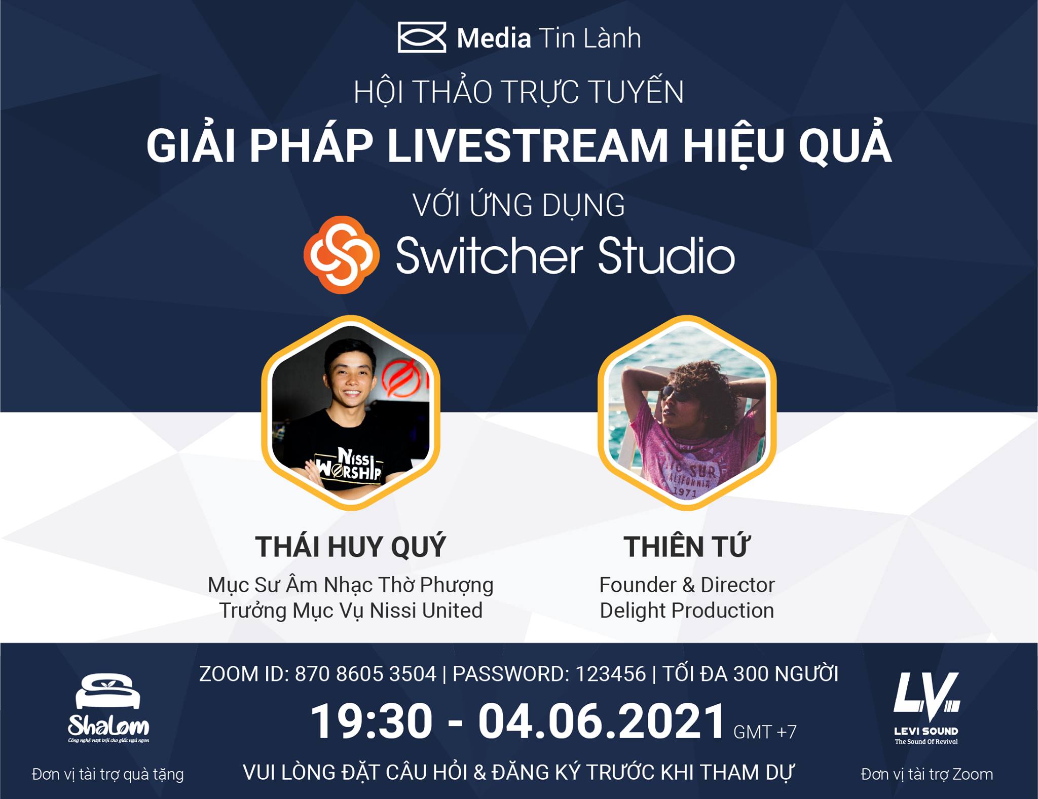 Hội Thảo Trực Tuyến Giải Pháp Livestream Hiệu Quả Với Ứng Dụng Switcher Studio