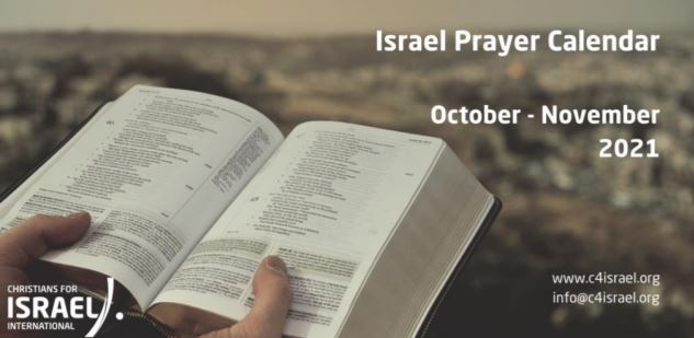 LỊCH CẦU NGUYỆN CHO ISRAEL THÁNG 11 - 2021