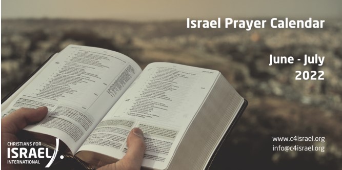 LỊCH CẦU NGUYỆN CHO ISRAEL THÁNG 6-2022