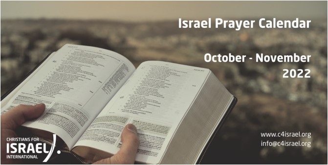 Lịch Cầu Nguyện Cho Israel Tháng 11/2022