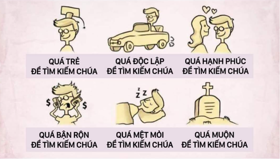 Sao Không Tìm Kiếm Chúa?