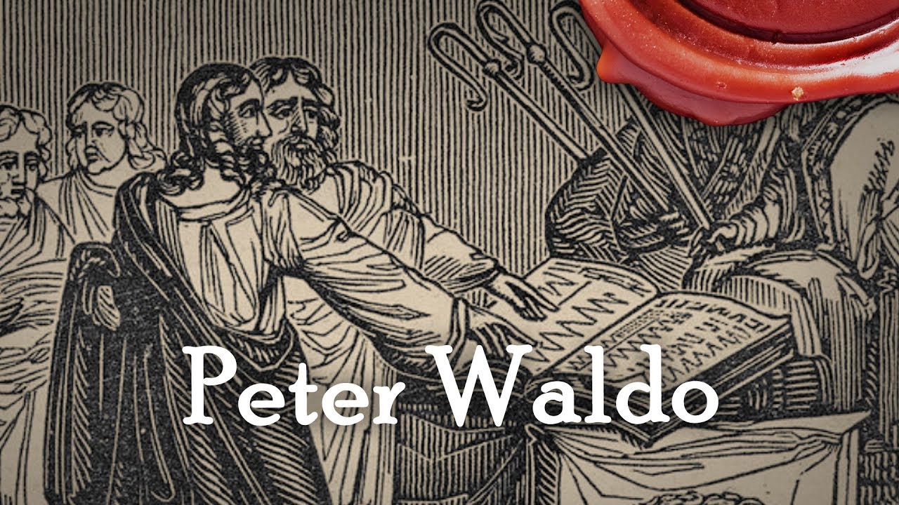 Peter Waldo, Cơn Địa Chấn Đầu Tiên