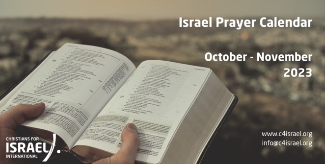 Lịch Cầu Nguyện Cho Israel Tháng 11/2023