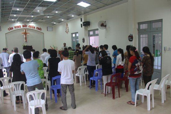 T&ocirc;i con Ch&uacute;a hiệp l&ograve;ng cầu nguyện cho chương tr&igrave;nh