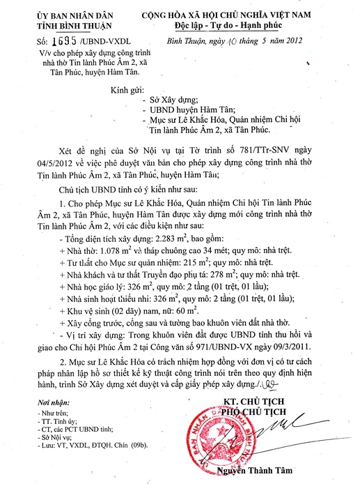 Bức Tâm Thư Từ HT Phúc Âm 2