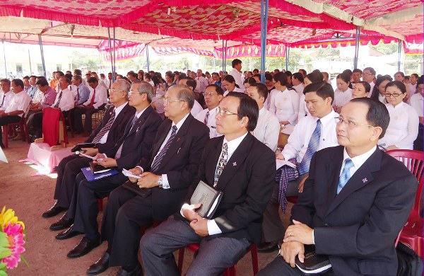 lễ khởi c&ocirc;ng, nh&agrave; thờ chi hội V&otilde; Xu