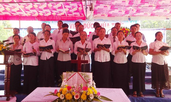 lễ khởi c&ocirc;ng, nh&agrave; thờ chi hội V&otilde; Xu