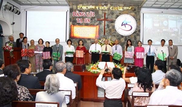 hội thánh tô hiến thành, 45 năm thành lập, kỷ niệm