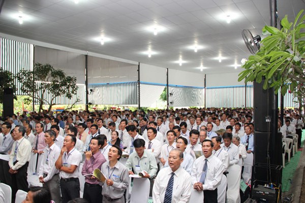 bế mạc đại hội đồng lần 46 hội th&aacute;nh tin l&agrave;nh việt nam