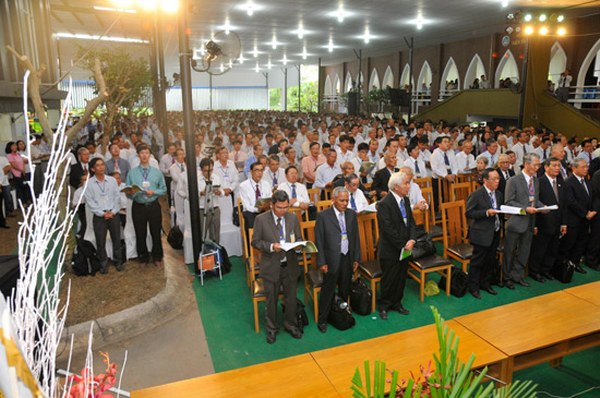 bế mạc đại hội đồng lần 46 hội th&aacute;nh tin l&agrave;nh việt nam