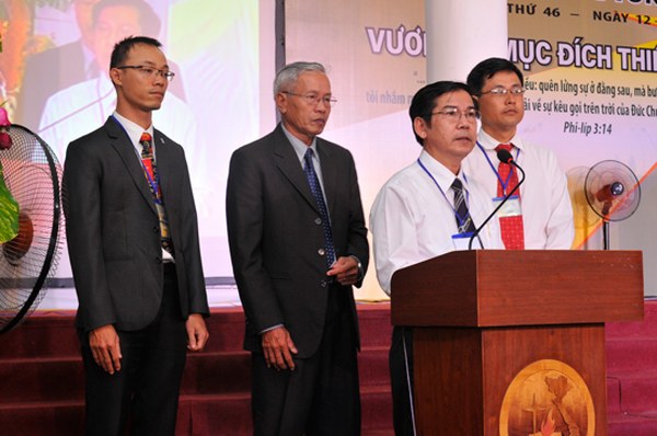 bế mạc đại hội đồng lần 46 hội th&aacute;nh tin l&agrave;nh việt nam