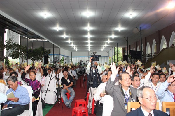 bế mạc đại hội đồng lần 46 hội th&aacute;nh tin l&agrave;nh việt nam