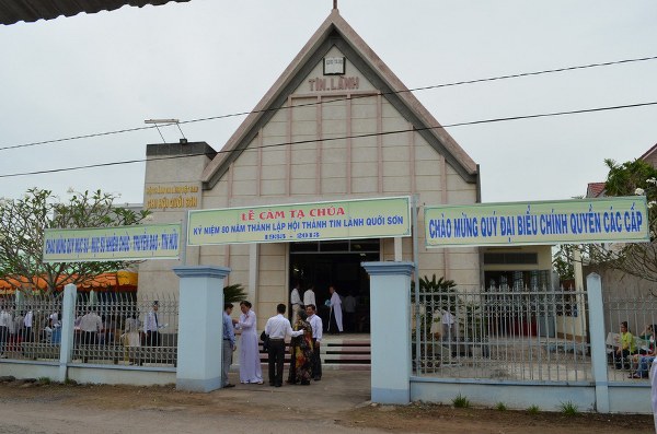 lễ cảm tạ, kỷ niệm 80 năm HT Quới Sơn, bến tre