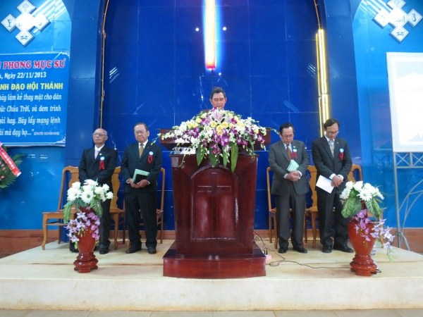 lễ tấn phong mục sư Đak N&ocirc;ng
