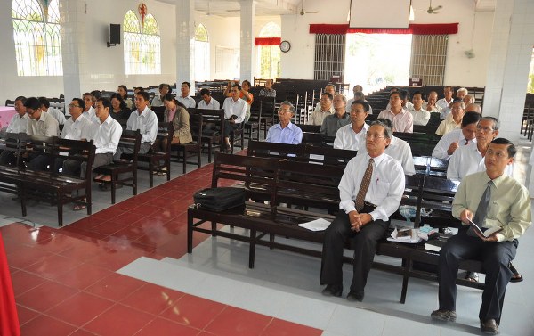BẦU CỬ BAN ĐẠI DIỆN TIN L&Agrave;NH TỈNH BẾN TRE