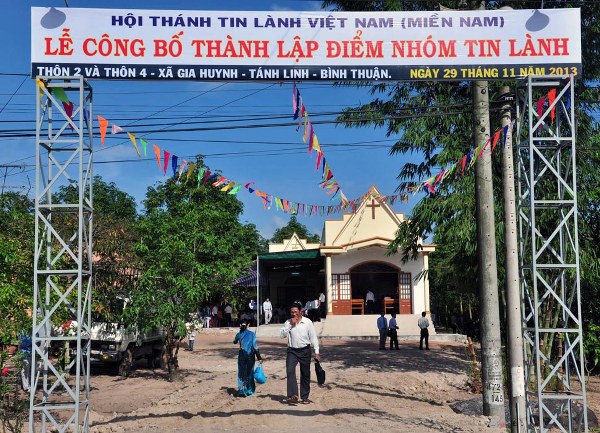 LỄ TH&Agrave;NH LẬP HAI ĐIỂM NH&Oacute;M TẠI B&Igrave;NH THUẬN