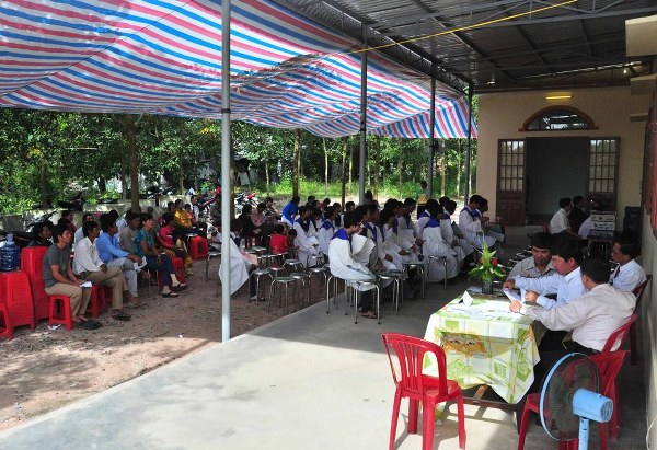 LỄ TH&Agrave;NH LẬP HAI ĐIỂM NH&Oacute;M TẠI B&Igrave;NH THUẬN