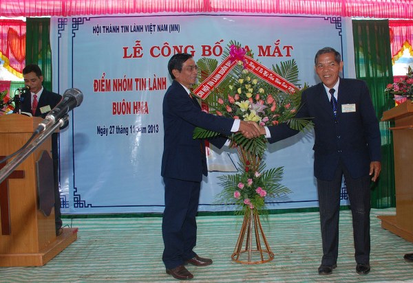 LỄ CÔNG BỐ RA MẮT ĐIỂM NHÓM TIN LÀNH BUÔN H’MA - ĐĂK LĂK.