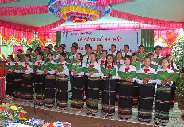 LỄ CÔNG BỐ RA MẮT ĐIỂM NHÓM TIN LÀNH BUÔN H’MA - ĐĂK LĂK.