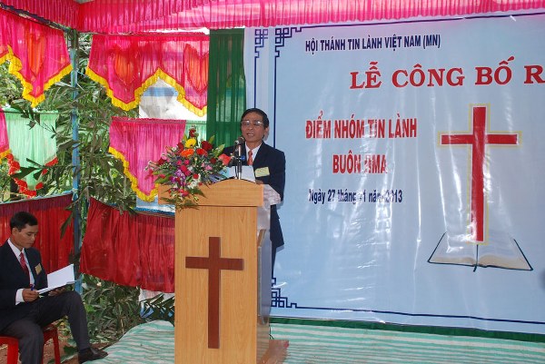 LỄ CÔNG BỐ RA MẮT ĐIỂM NHÓM TIN LÀNH BUÔN H’MA - ĐĂK LĂK.