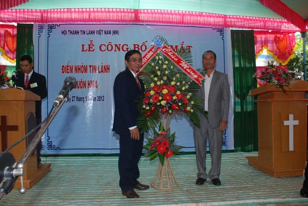 LỄ CÔNG BỐ RA MẮT ĐIỂM NHÓM TIN LÀNH BUÔN H’MA - ĐĂK LĂK.
