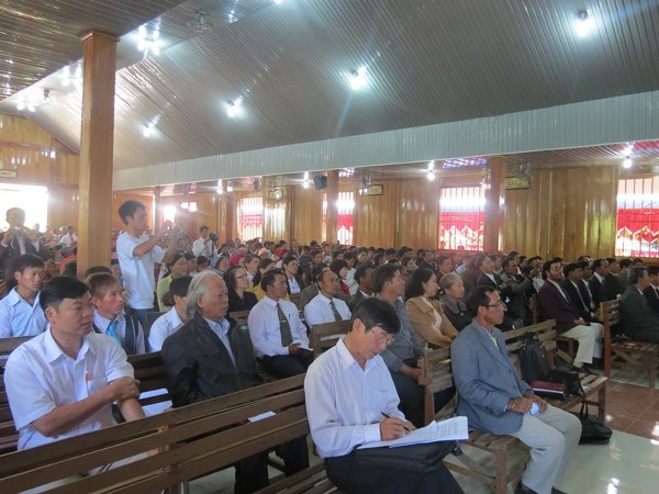 LỄ CẢM TẠ TẠI ĐIỂM NH&Oacute;M TIN L&Agrave;NH ĐĂK C&Uacute;C - ĐĂK N&Ocirc;NG