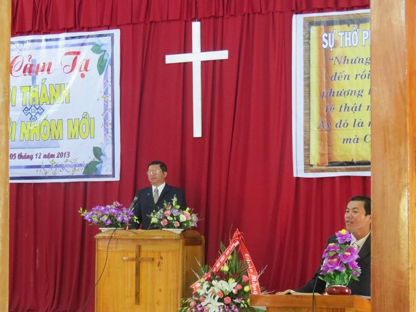 LỄ CẢM TẠ TẠI ĐIỂM NH&Oacute;M TIN L&Agrave;NH ĐĂK C&Uacute;C - ĐĂK N&Ocirc;NG