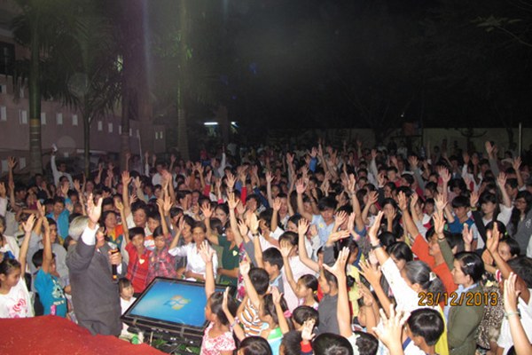 TRUYỀN GIẢNG GI&Aacute;NG SINH 2013 TẠI T&Acirc;N AN - LONG AN