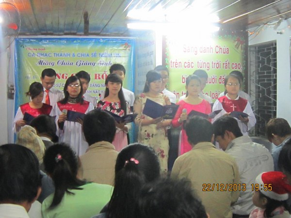 GI&Aacute;NG SINH ƠN PHƯỚC TẠI HỘI TH&Aacute;NH TIN L&Agrave;NH VĨNH ĐIỆN, QUẢNG NAM.
