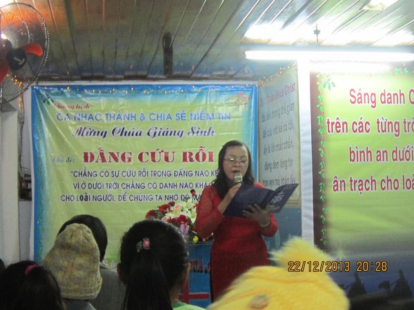 GI&Aacute;NG SINH ƠN PHƯỚC TẠI HỘI TH&Aacute;NH TIN L&Agrave;NH VĨNH ĐIỆN, QUẢNG NAM.