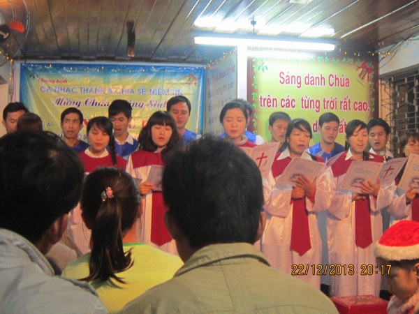 GI&Aacute;NG SINH ƠN PHƯỚC TẠI HỘI TH&Aacute;NH TIN L&Agrave;NH VĨNH ĐIỆN, QUẢNG NAM.