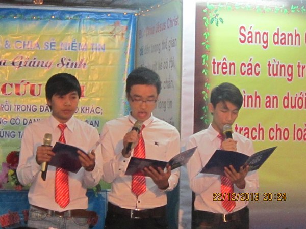 GI&Aacute;NG SINH ƠN PHƯỚC TẠI HỘI TH&Aacute;NH TIN L&Agrave;NH VĨNH ĐIỆN, QUẢNG NAM.