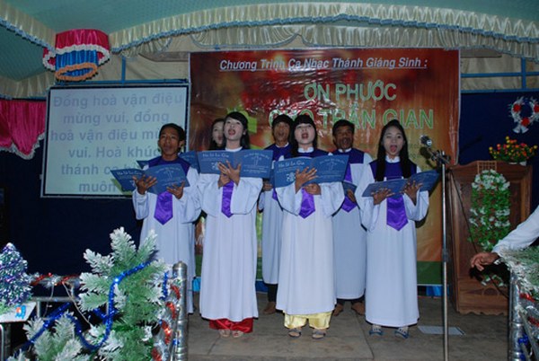 TRUYỀN GIẢNG GIÁNG SINH TẠI CHI HỘI TÂN HÒA ĐÔNG - ĐẮK LĂK