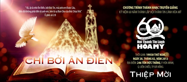 V&eacute; mời cho đ&ecirc;m Th&aacute;nh nhạc Truyền Giảng