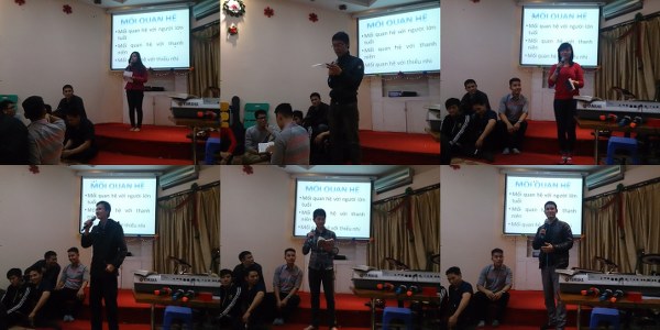 Mối Quan Hệ Với Ch&uacute;a V&agrave; Với Nhau-Buổi Nh&oacute;m Thanh Ni&ecirc;n 04/01/2014