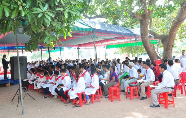 B&Igrave;NH THUẬN: LỄ C&Ocirc;NG BỐ QUYẾT ĐỊNH TH&Agrave;NH LẬP V&Agrave; BỔ NHIỆM CHI HỘI T&Acirc;N XU&Acirc;N