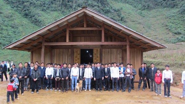 kh&ocirc;ng khí đón giáng sinh của các tín hữu H&rsquo;m&ocirc;ng tại tỉnh Bắc Kạn