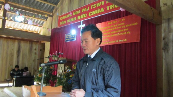 kh&ocirc;ng khí đón giáng sinh của các tín hữu H&rsquo;m&ocirc;ng tại tỉnh Bắc Kạn