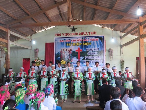 TỈNH ĐĂK N&Ocirc;NG: ĐẠI HỘI CHI HỘI TIN L&Agrave;NH ĐĂK NTINH